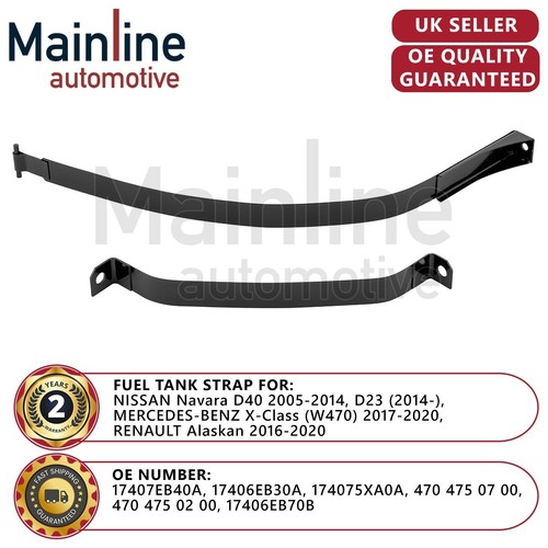 Fuel tank strap element sets - fuel,