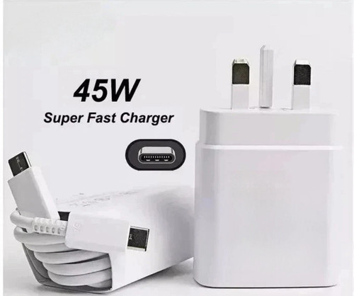 45w usb fast charger adapter - usb-c,