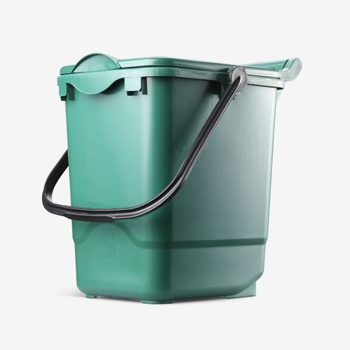 Straight litre green caddy - straight,