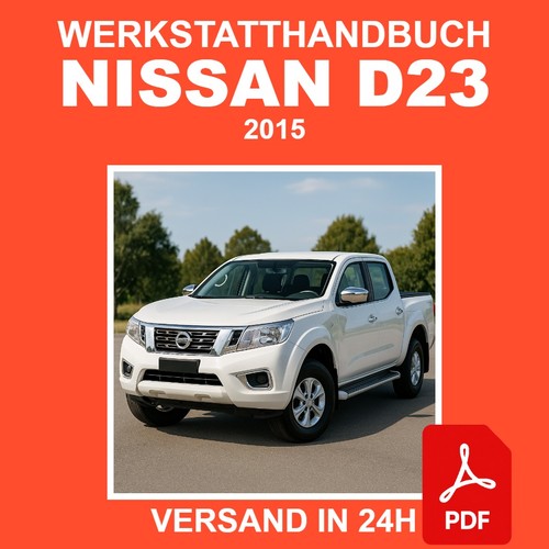 Workshop manual nissan d23 - nissan,