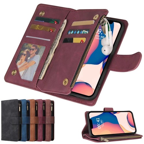 Zip wallet case leather - zip,