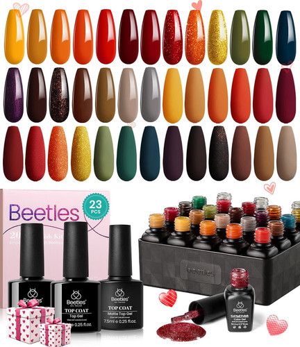 Beetles autumn gel polish - gel, 23