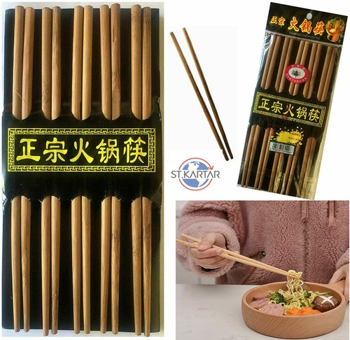 Pairs reusable bamboo - 10,