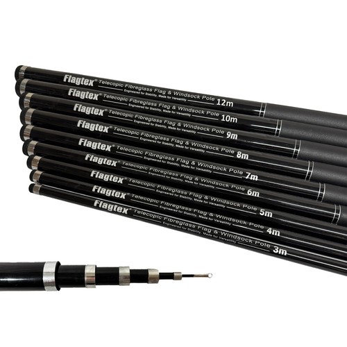 Flagtex telescopic flag poles - flagtex,